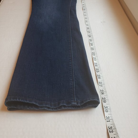 Lucky Brand Lolita Boot Cut Dark Blue Wash Size 10/30 - Picture 6 of 11